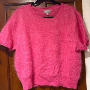 J CREW Brushed cashmere relaxed T-shirt